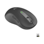 Logitech Signature M650 L Left Wireless Mouse, RF Wireless + Bluetooth, 2000 DPI, Graphite , Logitech