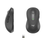 Logitech Signature M650 L Left Wireless Mouse, RF Wireless + Bluetooth, 2000 DPI, Graphite , Logitech