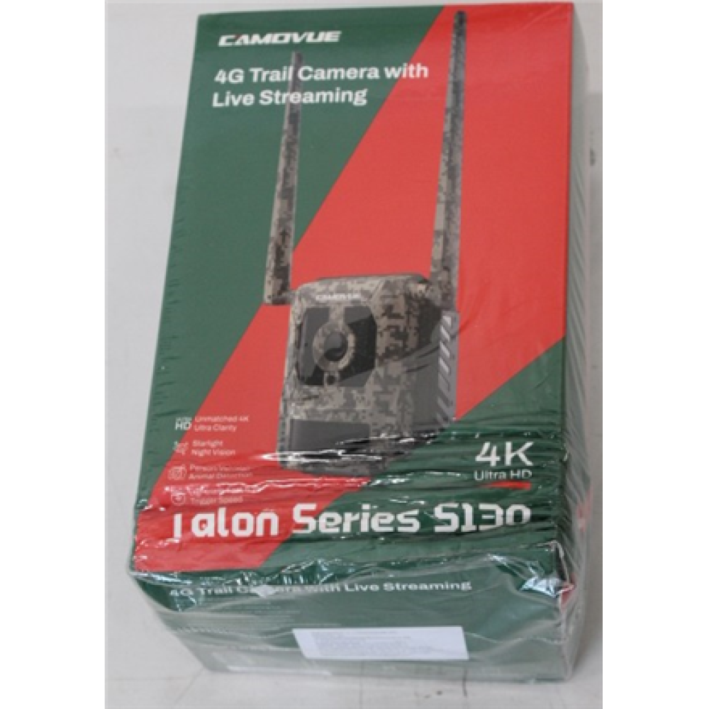 SALE OUT. Reolink Camovue Talon S130 4G LTE Trail Camera , Reolink 4K 4G Cellular Trail Camera with Live Streaming , Talon Series S130 , 24 month(s) , Trail , 8 MP , 4mm/F1.6 , IP67 , H.265 , MicroSD Card, up to 256 GB , DAMAGED PACKAGING