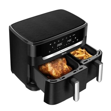 TEFAL , Air Fryer , EY942HE0 Easy Fry Dual XXL , Power 2700 W , Capacity 11 L , Dark Grey