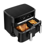 TEFAL , Air Fryer , EY942HE0 Easy Fry Dual XXL , Power 2700 W , Capacity 11 L , Black