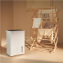 Duux Smart Dehumidifier , Bora , Suitable for rooms up to 40 m² , Water tank capacity 4 L , White