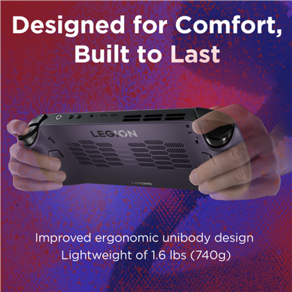 Lenovo Legion Go S 8ARP1 (Power adapter not included) , 8 , Touchscreen , AMD Ryzen Z2 Go , 16 GB , Solid-state drive capacity 512 GB , AMD Radeon Graphics , Steam OS , Bluetooth version 5.3 , Warranty 24 month(s)