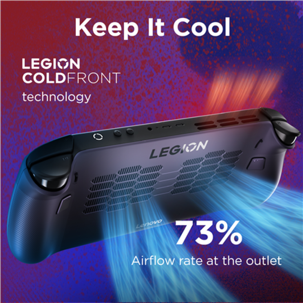 Lenovo Legion Go S 8ARP1 (Power adapter not included) , 8 , Touchscreen , AMD Ryzen Z2 Go , 16 GB , Solid-state drive capacity 512 GB , AMD Radeon Graphics , Steam OS , Bluetooth version 5.3 , Warranty 24 month(s)