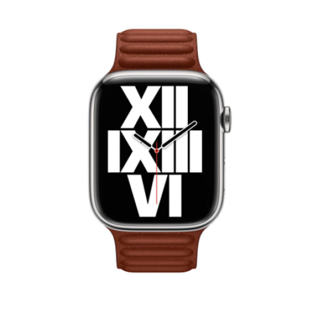 Apple Leather Link - S/M, 45, Umber