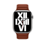 Apple Leather Link - S/M, 45, Umber