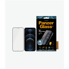 PanzerGlass Apple, For iPhone 12 Pro Max, Glass, Black, Clear Screen Protector