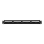 Lanberg , Patch Panel 24 port 1U 19 CAT.6A UTP , PPUA-1024-B , Black