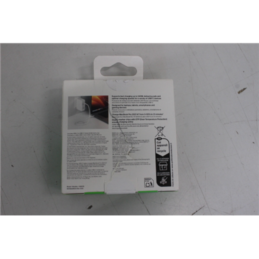 SALE OUT. Belkin 240W USB-C to USB-C Cable (2 m) - White , SALE OUT. SALE OUT. Belkin , DAMAGED PACKAGING