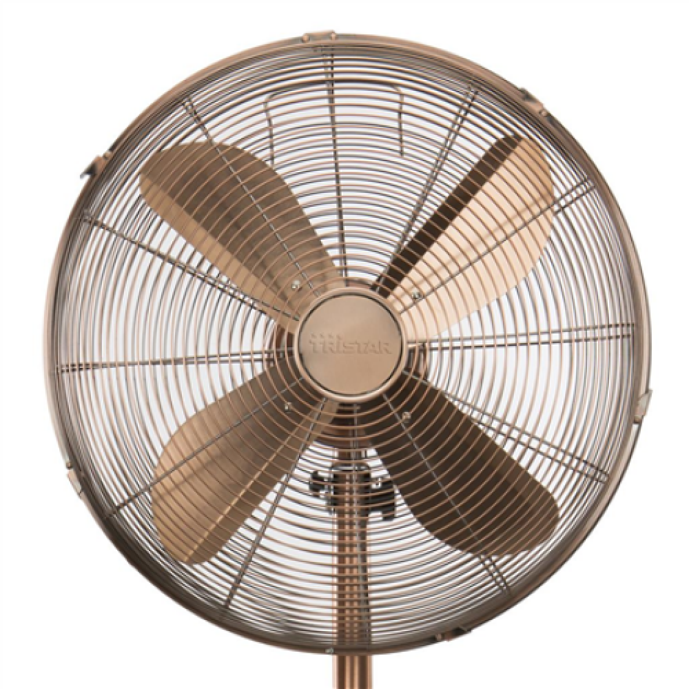 Tristar , Retro stand fan , VE-5971 , Retro stand fan , Copper , Diameter 40 cm , Number of speeds 3 , Oscillation , 50 W