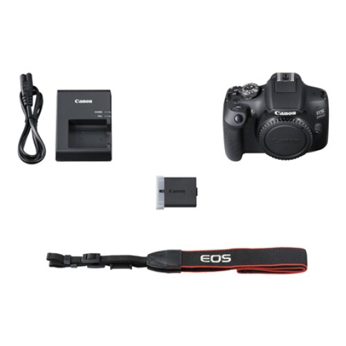 Canon , EOS , 2000D 18-55 IS II EU26 , SLR Camera Kit , Megapixel 24.1 MP , Image stabilizer , ISO sensitivity (max) 12800 , Display diagonal 3.0 , Wi-Fi , Video recording , APS-C , Black