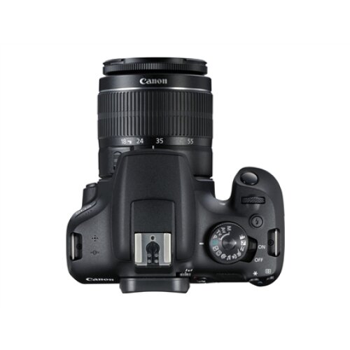 Canon , EOS , 2000D 18-55 IS II EU26 , SLR Camera Kit , Megapixel 24.1 MP , Image stabilizer , ISO sensitivity (max) 12800 , Display diagonal 3.0 , Wi-Fi , Video recording , APS-C , Black