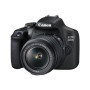 Canon , EOS , 2000D 18-55 IS II EU26 , SLR Camera Kit , Megapixel 24.1 MP , Image stabilizer , ISO sensitivity (max) 12800 , Display diagonal 3.0 , Wi-Fi , Video recording , APS-C , Black