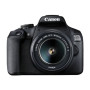 Canon , EOS , 2000D 18-55 IS II EU26 , SLR Camera Kit , Megapixel 24.1 MP , Image stabilizer , ISO sensitivity (max) 12800 , Display diagonal 3.0 , Wi-Fi , Video recording , APS-C , Black