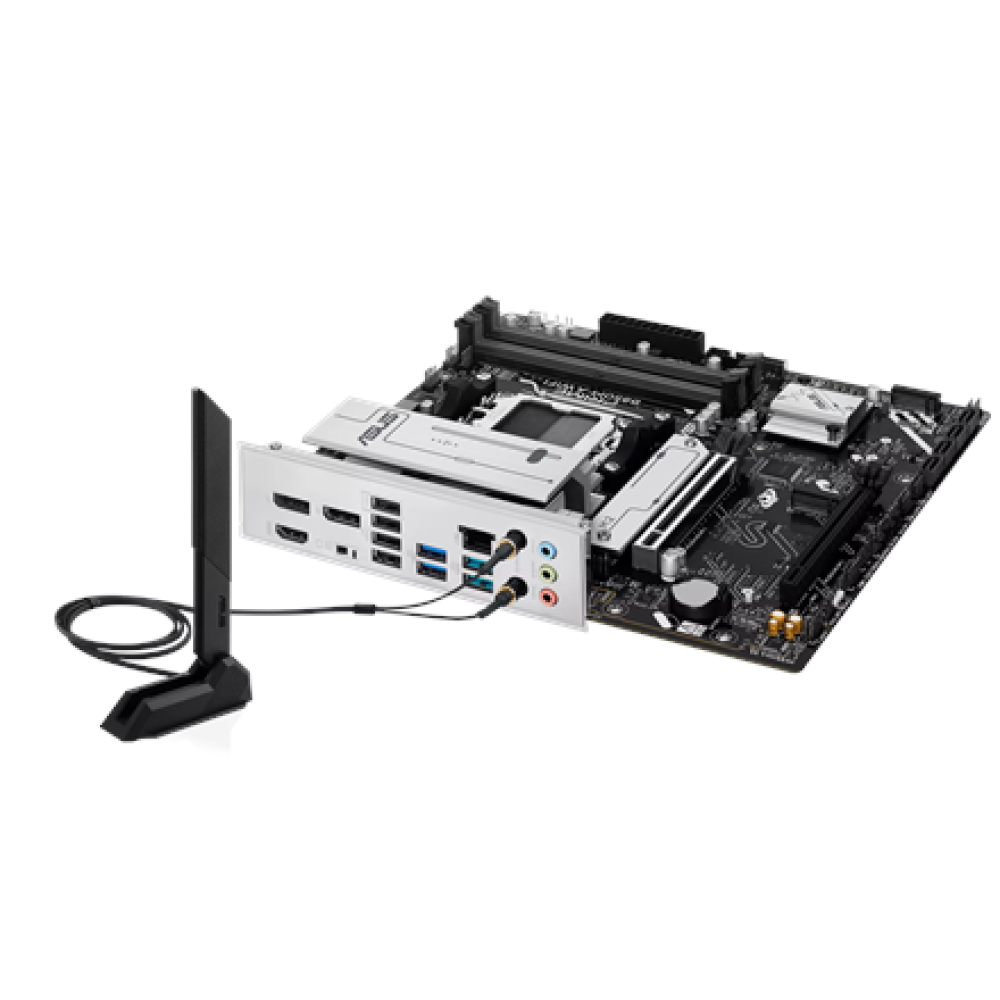 Asus PRIME B850M-A WIFI , Processor family AMD , Processor socket AM5 , DDR5 , Supported hard disk drive interfaces SATA, M.2 , Number of SATA connectors 4
