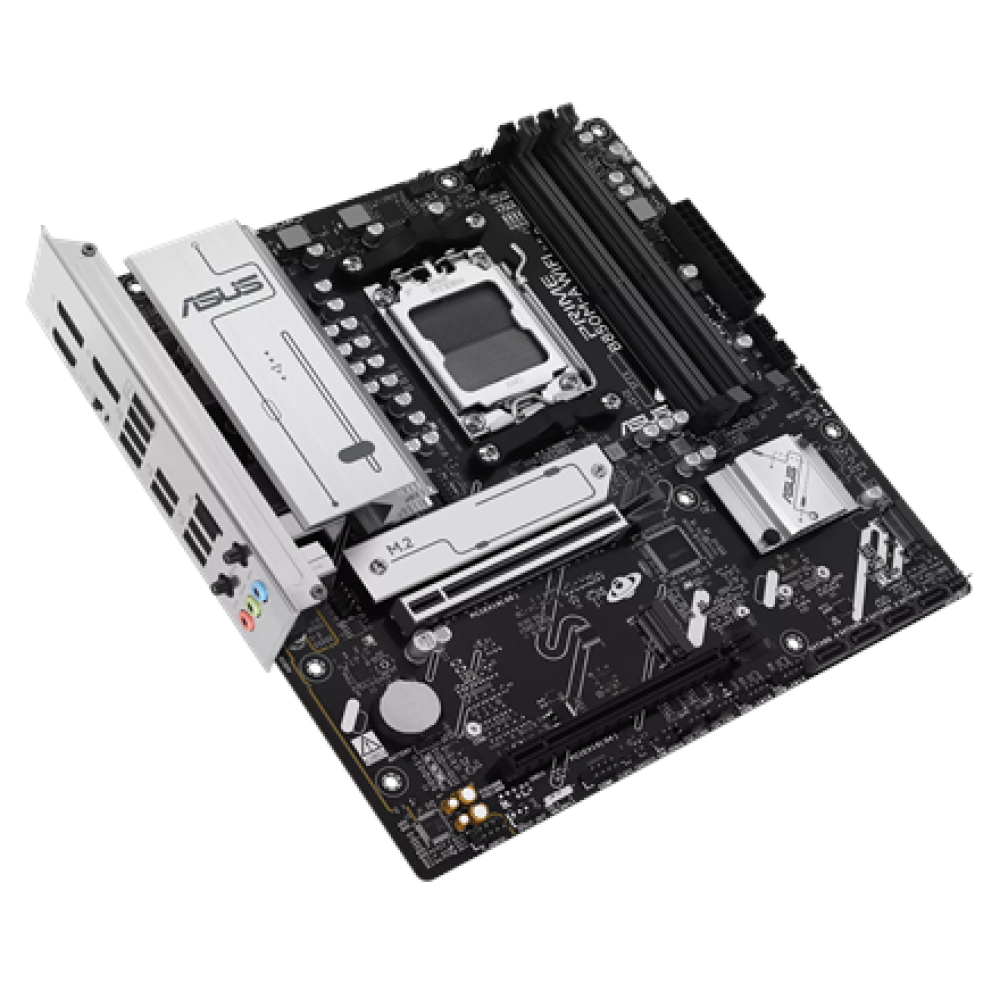 Asus PRIME B850M-A WIFI , Processor family AMD , Processor socket AM5 , DDR5 , Supported hard disk drive interfaces SATA, M.2 , Number of SATA connectors 4