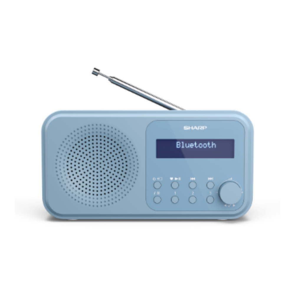 Sharp , Tokyo Digital Radio , DR-P420(BL) , Bluetooth , Blue , Portable , Wireless connection