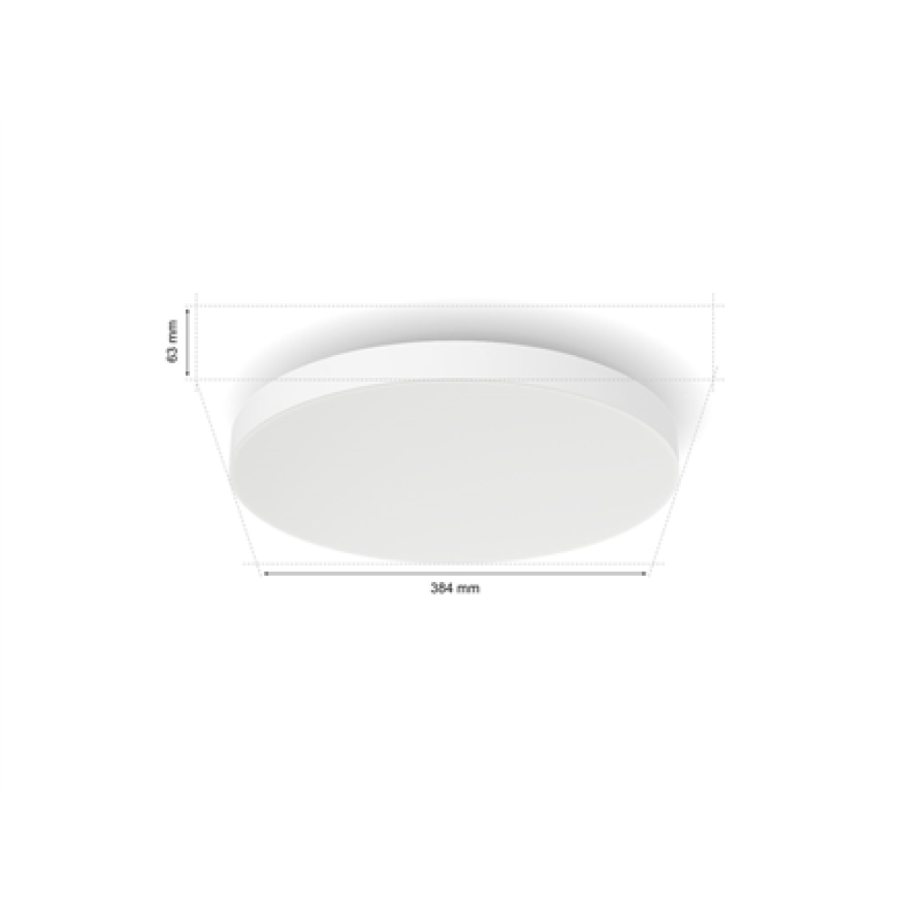 Philips Hue Datura Ceiling Light Small 38.4cm , 48 W
