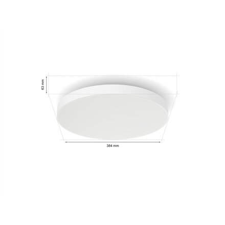 Philips Hue Datura Ceiling Light Small 38.4cm , 48 W