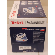 SALE OUT. , TEFAL , Steam Station Pro Express , GV9710E0 , 3000 W , 1.2 L , 7.6 bar , Auto power off , Vertical steam function , Calc-clean function , White/Blue , DAMAGED PACKAGING