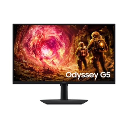 Samsung , Odyssey QHD G5 G50F , 27 , IPS , QHD , 16:9 , 180 Hz , 1 ms , 2560 x 1440 pixels , 300 cd/m² , HDMI ports quantity 1 , Black
