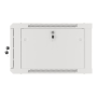 Lanberg , Rack cabinet 19 wall-mount 12U/600x450 for self-assembly with metal door (flat pack) , WF01-6412-00S , Grey