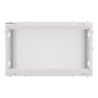 Lanberg , Rack cabinet 19 wall-mount 12U/600x450 for self-assembly with metal door (flat pack) , WF01-6412-00S , Grey