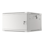 Lanberg , Rack cabinet 19 wall-mount 12U/600x450 for self-assembly with metal door (flat pack) , WF01-6412-00S , Grey