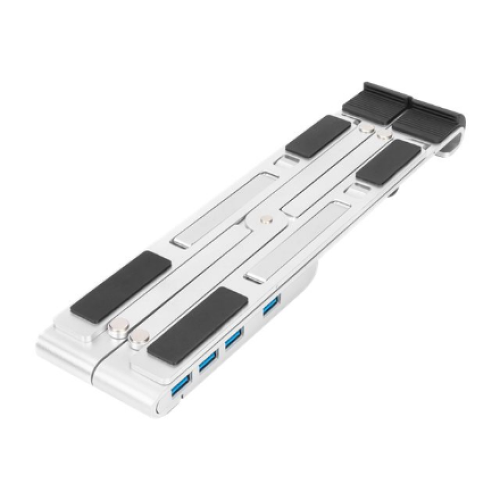 Digitus , Variable Notebook Stand with integrated USB-C Hub, 5 Port , DA-90424