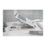 Digitus , Variable Notebook Stand with integrated USB-C Hub, 5 Port , DA-90424