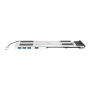 Digitus , Variable Notebook Stand with integrated USB-C Hub, 5 Port , DA-90424