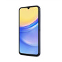Samsung , Galaxy , A15 (A156) , Blue Black , 6.5 , 1080 x 2340 pixels , Mediatek , Dimensity 6100+ (6 nm) , Internal RAM 4 GB , 128 GB , Dual SIM , Nano-SIM , 4G , 5G , Main camera resolution 50+5+2 MP , Secondary camera resolution 13 MP , Android , 14