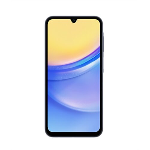 Samsung , Galaxy , A15 (A156) , Blue Black , 6.5 , 1080 x 2340 pixels , Mediatek , Dimensity 6100+ (6 nm) , Internal RAM 4 GB , 128 GB , Dual SIM , Nano-SIM , 4G , 5G , Main camera resolution 50+5+2 MP , Secondary camera resolution 13 MP , Android , 14
