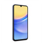 Samsung , Galaxy , A15 (A156) , Blue Black , 6.5 , 1080 x 2340 pixels , Mediatek , Dimensity 6100+ (6 nm) , Internal RAM 4 GB , 128 GB , Dual SIM , Nano-SIM , 4G , 5G , Main camera resolution 50+5+2 MP , Secondary camera resolution 13 MP , Android , 14