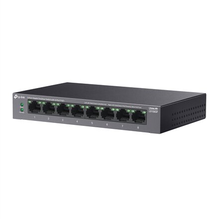 TP-LINK , 8-Port Gigabit Desktop Switch with 8-Port PoE+ , LS108GP , Unmanaged , Desktop