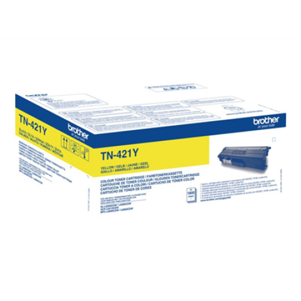 Brother TN421Y , Toner cartridge , Yellow