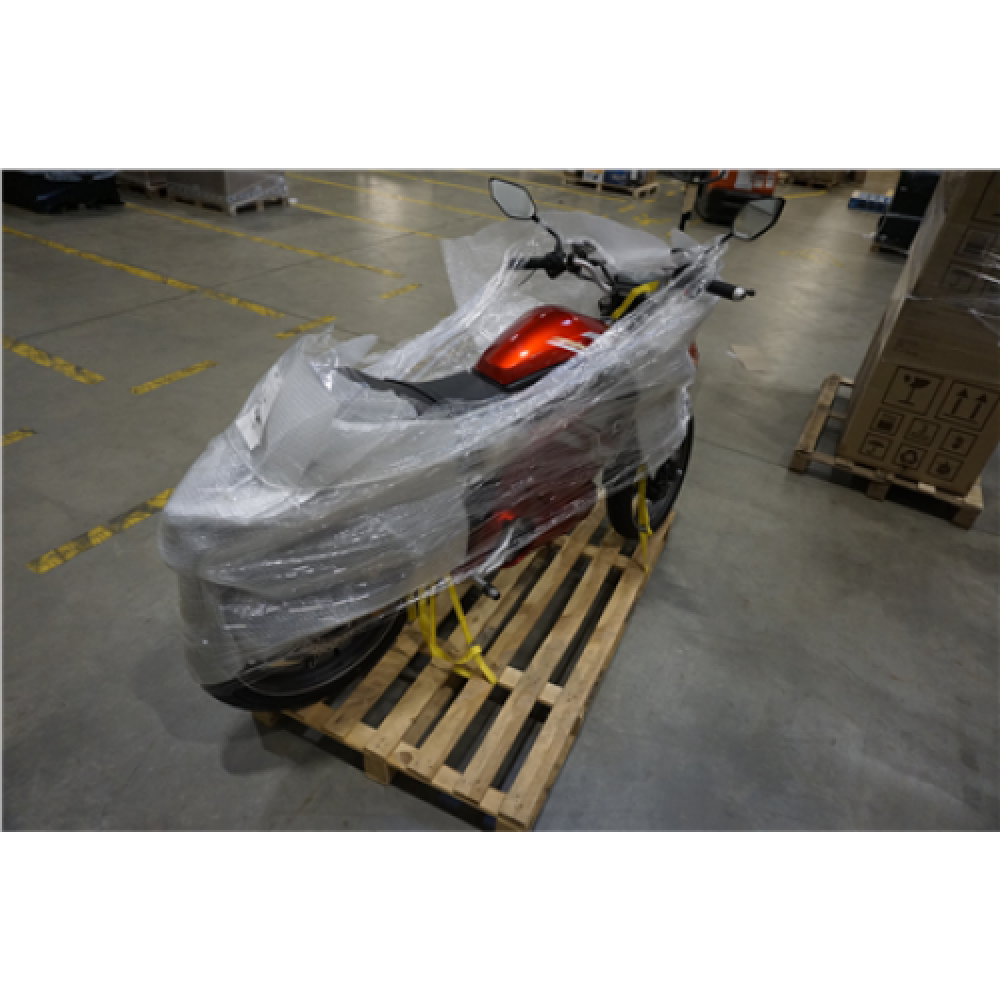 SALE OUT. SUPER SOCO Electric Motorcycle TSX, Red, L1e, 4G / DEMO SUPER SOCO TSx Red, L1e, 4G modem, Max speed 45 km/h, Distance per battery charge (max) 75 km, Warranty 24 month(s), Mileage warranty 20000 km