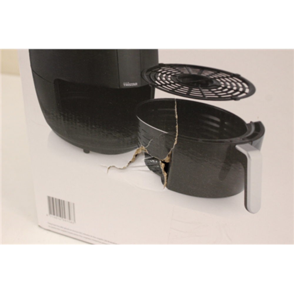 SALE OUT. Tristar FR-6956 Digital Crispy Fryer, 5 servings per baking session, 4.5L, No oil needed, 1500 W, Black , Tristar Digital Crispy Fryer , FR-6956 , Power 1500 W , Capacity 4.5 L , Black , DAMAGED PACKAGING, SCRATCHED ON THE SIDE