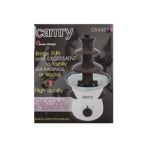 Camry , Chocolate Fountain , 80W (maximum 190W) W