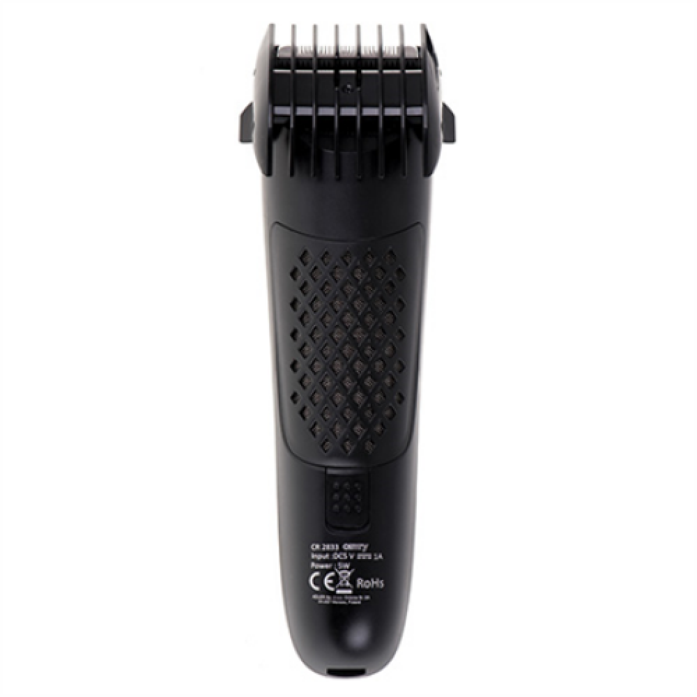 Camry , Beard trimmer , CR 2833 , Cordless , Number of length steps 4 , Black