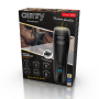 Camry , Beard trimmer , CR 2833 , Cordless , Number of length steps 4 , Black