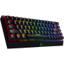 Razer Mechanical Gaming keyboard BlackWidow V3 Mini HyperSpeed Gaming keyboard Razer Chroma RGB customizable backlighting with 16.8 million color options; 1000 Hz Ultrapolling; 65% Form Factor RGB LED light US Wireless Black Wireless connection Yellow Swi