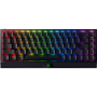 Razer Mechanical Gaming keyboard BlackWidow V3 Mini HyperSpeed Gaming keyboard Razer Chroma RGB customizable backlighting with 16.8 million color options; 1000 Hz Ultrapolling; 65% Form Factor RGB LED light US Wireless Black Wireless connection Yellow Swi