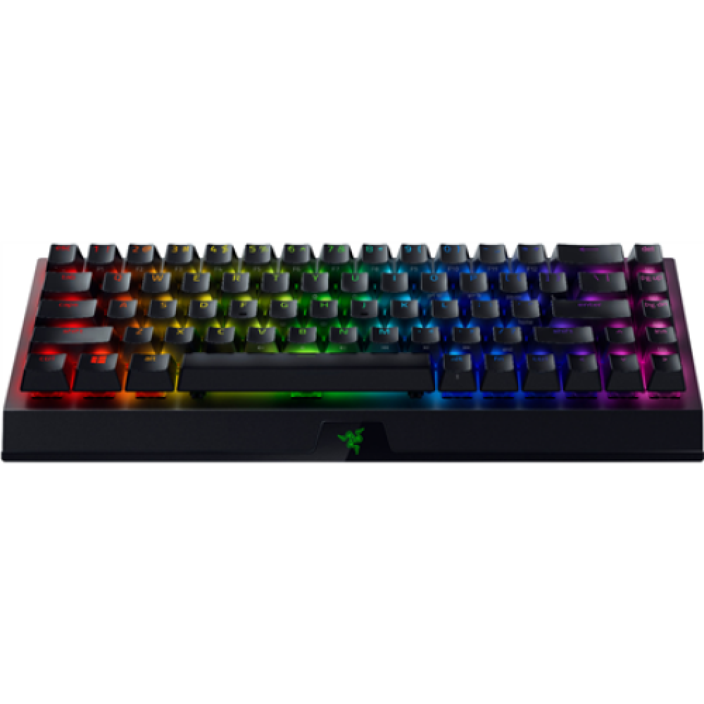 Razer Mechanical Gaming keyboard BlackWidow V3 Mini HyperSpeed Gaming keyboard Razer Chroma RGB customizable backlighting with 16.8 million color options; 1000 Hz Ultrapolling; 65% Form Factor RGB LED light US Wireless Black Wireless connection Yellow Swi