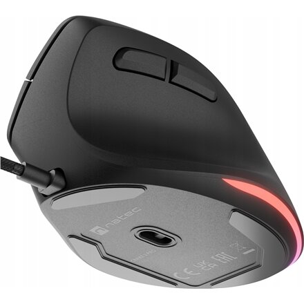 Natec , Mouse , Crake 2 Pro , Wired , Black