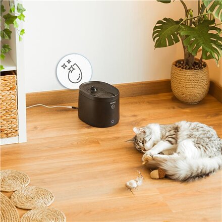 Cecotec Smart Pet Fountain , Pumba 2500 Refresh , Capacity 2.5 L , Black