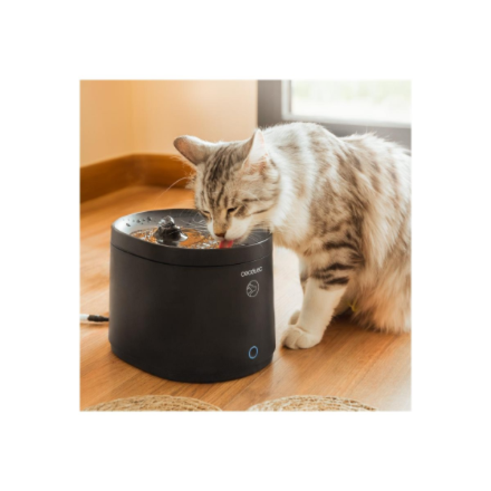 Cecotec Smart Pet Fountain , Pumba 2500 Refresh , Capacity 2.5 L , Black