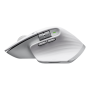 Logitech Mouse , MX MASTER 3S , Wireless , Bluetooth, 2.4GHz , Pale Gray