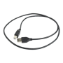 Cablexpert , USB2 AM-BM , Lightning to USB Gold plated contacts, moulded cable , Black