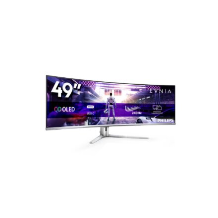 Philips , Gaming Monitor , 49M2C8900/00 , 48.9 , 32:9 , 240 Hz , 0.03 ms , 5120 x 1440 pixels , 450 cd/m² , HDMI ports quantity 2